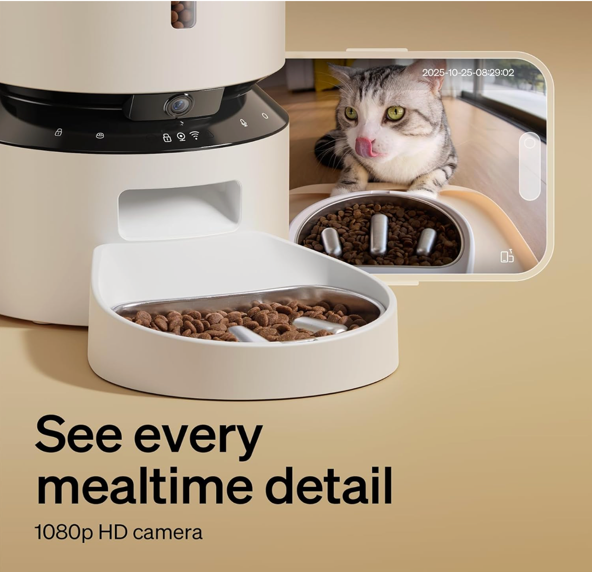 Automatic Pet Feeder with Freshness Preservation