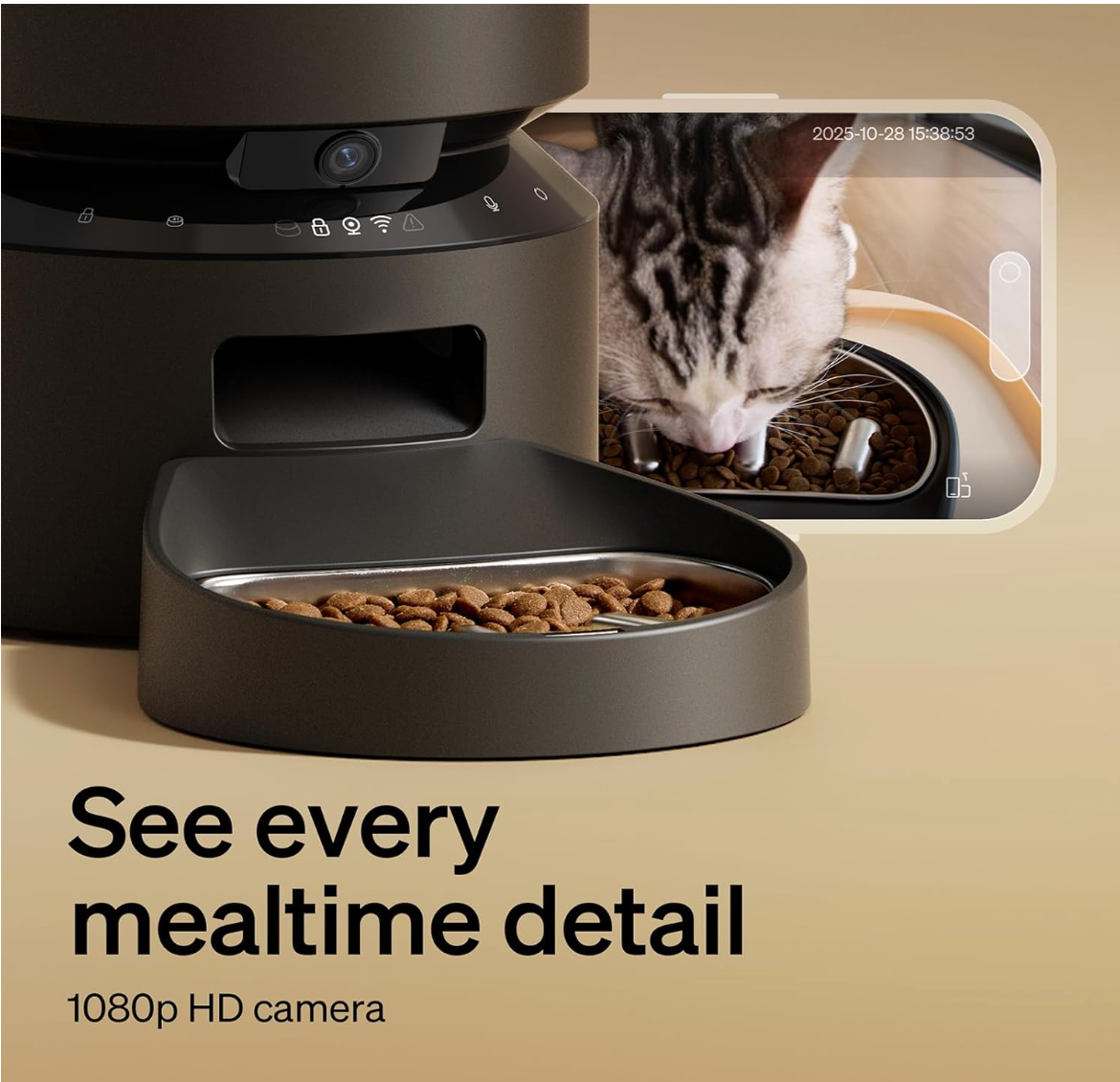 Automatic Pet Feeder with Freshness Preservation