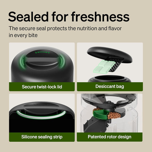 Automatic Pet Feeder with Freshness Preservation