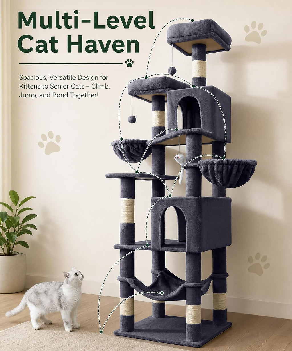 Multi-Level Cat Tree
